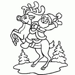 Раскраска: Дед мороз (Персонажи) #104839 - Бесплатные раскраски для печати