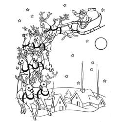 Раскраска: Дед мороз (Персонажи) #104844 - Бесплатные раскраски для печати