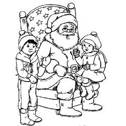 Раскраска: Дед мороз (Персонажи) #104856 - Раскраски для печати