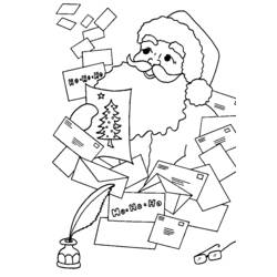 Раскраска: Дед мороз (Персонажи) #104874 - Бесплатные раскраски для печати