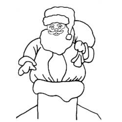 Раскраска: Дед мороз (Персонажи) #104877 - Бесплатные раскраски для печати