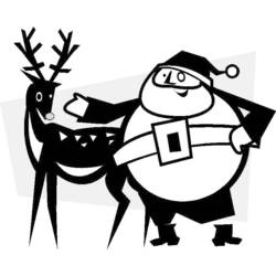 Раскраска: Дед мороз (Персонажи) #104885 - Бесплатные раскраски для печати