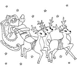 Раскраска: Дед мороз (Персонажи) #104901 - Бесплатные раскраски для печати