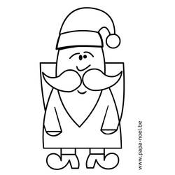 Раскраска: Дед мороз (Персонажи) #104911 - Раскраски для печати
