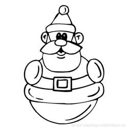 Раскраска: Дед мороз (Персонажи) #104915 - Бесплатные раскраски для печати