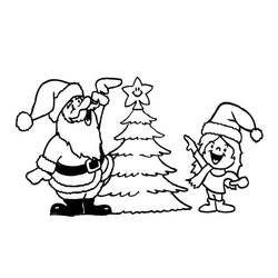 Раскраска: Дед мороз (Персонажи) #104917 - Раскраски для печати
