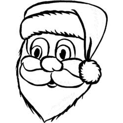 Раскраска: Дед мороз (Персонажи) #104943 - Бесплатные раскраски для печати