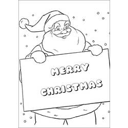 Раскраска: Дед мороз (Персонажи) #104952 - Бесплатные раскраски для печати