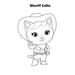 Раскраска: шериф (Персонажи) #107454 - Раскраски для печати