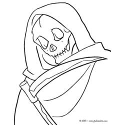 Раскраска: скелет (Персонажи) #147542 - Раскраски для печати