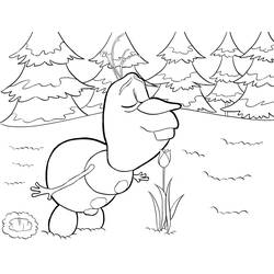 Раскраска: снеговик (Персонажи) #89300 - Бесплатные раскраски для печати