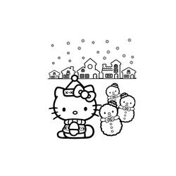 Раскраска: снеговик (Персонажи) #89350 - Бесплатные раскраски для печати