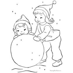 Раскраска: снеговик (Персонажи) #89381 - Бесплатные раскраски для печати