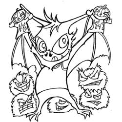 Раскраска: вампир (Персонажи) #86012 - Бесплатные раскраски для печати