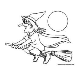 Раскраска: ведьма (Персонажи) #108131 - Раскраски для печати