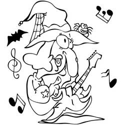 Раскраска: ведьма (Персонажи) #108445 - Бесплатные раскраски для печати