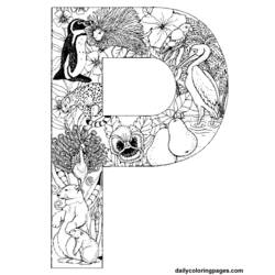 Раскраска: алфавит (образования) #124744 - Бесплатные раскраски для печати