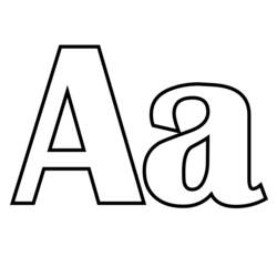 Раскраска: алфавит (образования) #124784 - Раскраски для печати