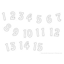 Раскраска: чисел (образования) #125112 - Раскраски для печати