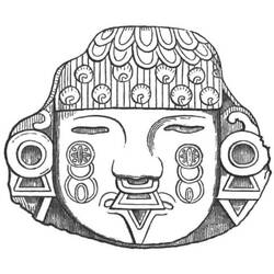 Раскраска: Ацтекская мифология (Боги и богини) #111566 - Раскраски для печати