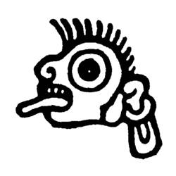 Раскраска: Ацтекская мифология (Боги и богини) #111617 - Бесплатные раскраски для печати
