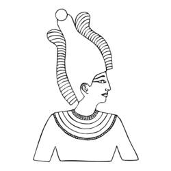Раскраска: Египетская мифология (Боги и богини) #111177 - Раскраски для печати