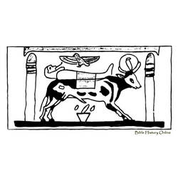 Раскраска: Египетская мифология (Боги и богини) #111207 - Бесплатные раскраски для печати