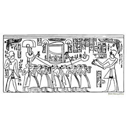 Раскраска: Египетская мифология (Боги и богини) #111367 - Бесплатные раскраски для печати
