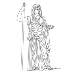 Раскраска: Греческая мифология (Боги и богини) #109643 - Раскраски для печати