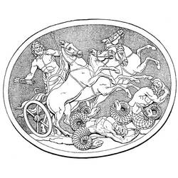 Раскраска: Греческая мифология (Боги и богини) #109657 - Бесплатные раскраски для печати