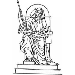 Раскраска: Греческая мифология (Боги и богини) #109664 - Бесплатные раскраски для печати