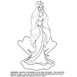 Раскраска: Греческая мифология (Боги и богини) #109685 - Раскраски для печати