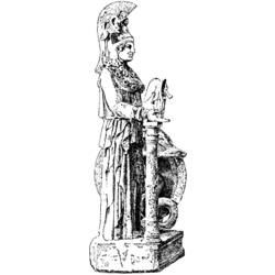 Раскраска: Греческая мифология (Боги и богини) #109687 - Бесплатные раскраски для печати