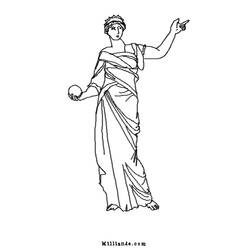 Раскраска: Греческая мифология (Боги и богини) #109719 - Бесплатные раскраски для печати