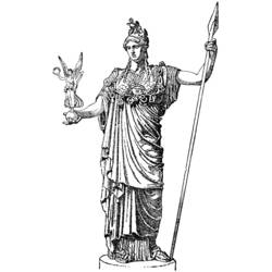 Раскраска: Греческая мифология (Боги и богини) #109727 - Бесплатные раскраски для печати