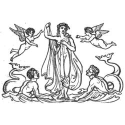 Раскраска: Греческая мифология (Боги и богини) #109732 - Бесплатные раскраски для печати