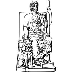 Раскраска: Греческая мифология (Боги и богини) #109739 - Бесплатные раскраски для печати