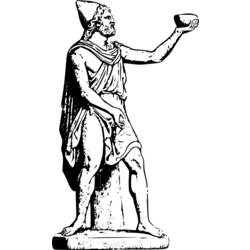 Раскраска: Греческая мифология (Боги и богини) #109746 - Бесплатные раскраски для печати