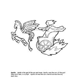 Раскраска: Греческая мифология (Боги и богини) #109796 - Бесплатные раскраски для печати