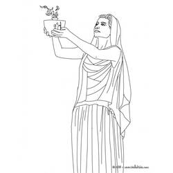 Раскраска: Греческая мифология (Боги и богини) #109831 - Бесплатные раскраски для печати