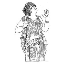 Раскраска: Греческая мифология (Боги и богини) #109856 - Бесплатные раскраски для печати