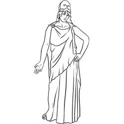 Раскраска: Греческая мифология (Боги и богини) #109964 - Раскраски для печати