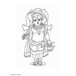 Раскраска: Индуистская мифология (Боги и богини) #109235 - Бесплатные раскраски для печати