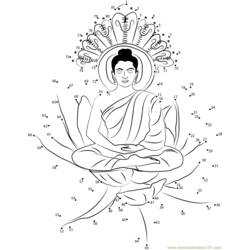 Раскраска: Мифология индуизма: Будда (Боги и богини) #89524 - Раскраски для печати