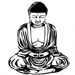 Раскраска: Мифология индуизма: Будда (Боги и богини) #89625 - Раскраски для печати