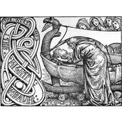 Раскраска: Скандинавская мифология (Боги и богини) #110425 - Бесплатные раскраски для печати