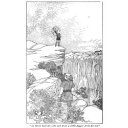 Раскраска: Скандинавская мифология (Боги и богини) #110504 - Бесплатные раскраски для печати