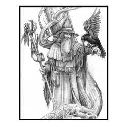 Раскраска: Скандинавская мифология (Боги и богини) #110563 - Бесплатные раскраски для печати