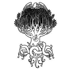 Раскраска: Скандинавская мифология (Боги и богини) #110894 - Бесплатные раскраски для печати