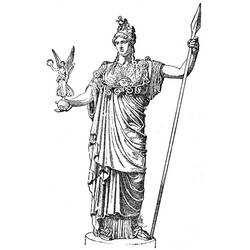 Раскраска: Римская мифология (Боги и богини) #110012 - Раскраски для печати